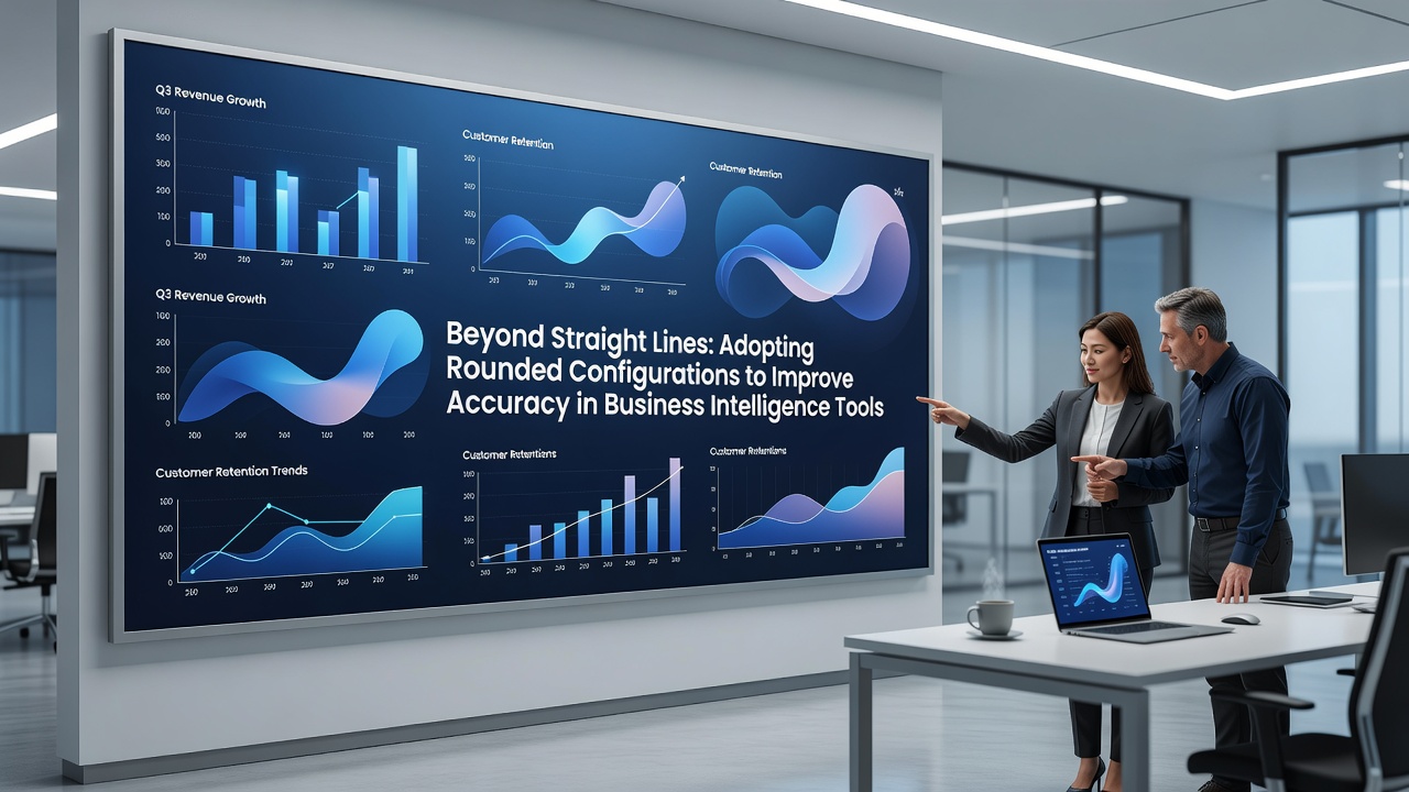 Beyond Straight Lines: Adopting Rounded Configurations to Improve Accuracy in Business Intelligence Tools