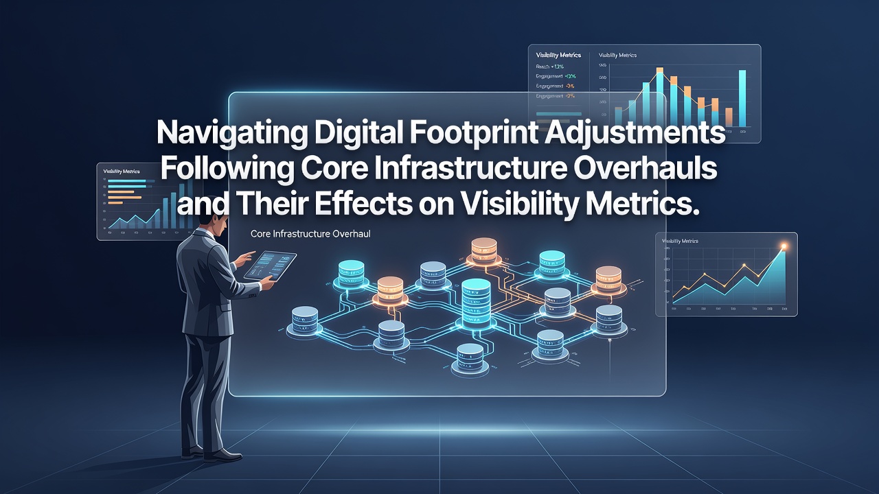 Navigating Digital Footprint Adjustments Following Core Infrastructure Overhauls and Their Effects on Visibility Metrics